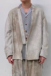 Aviva Jifei Xue staining short kimono jacket SS23-KJS-FS
